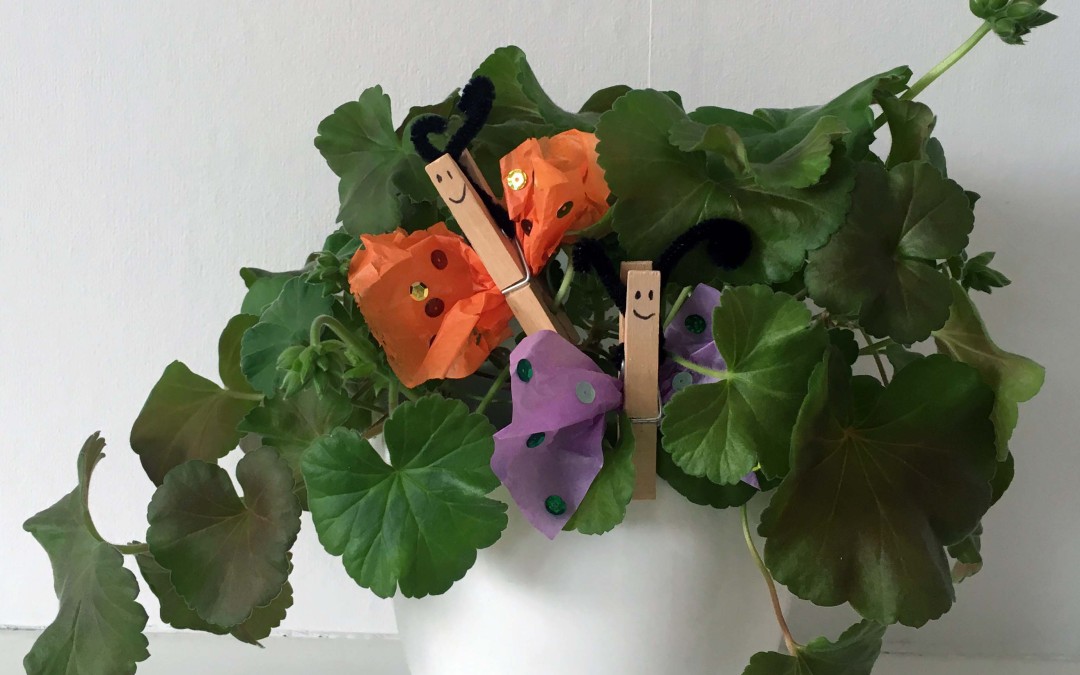 Fjärilar i Lilla Posten