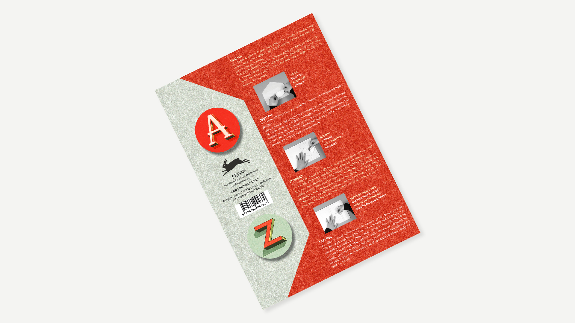 Klistermärken, Vintage Alphabets - Bild 2