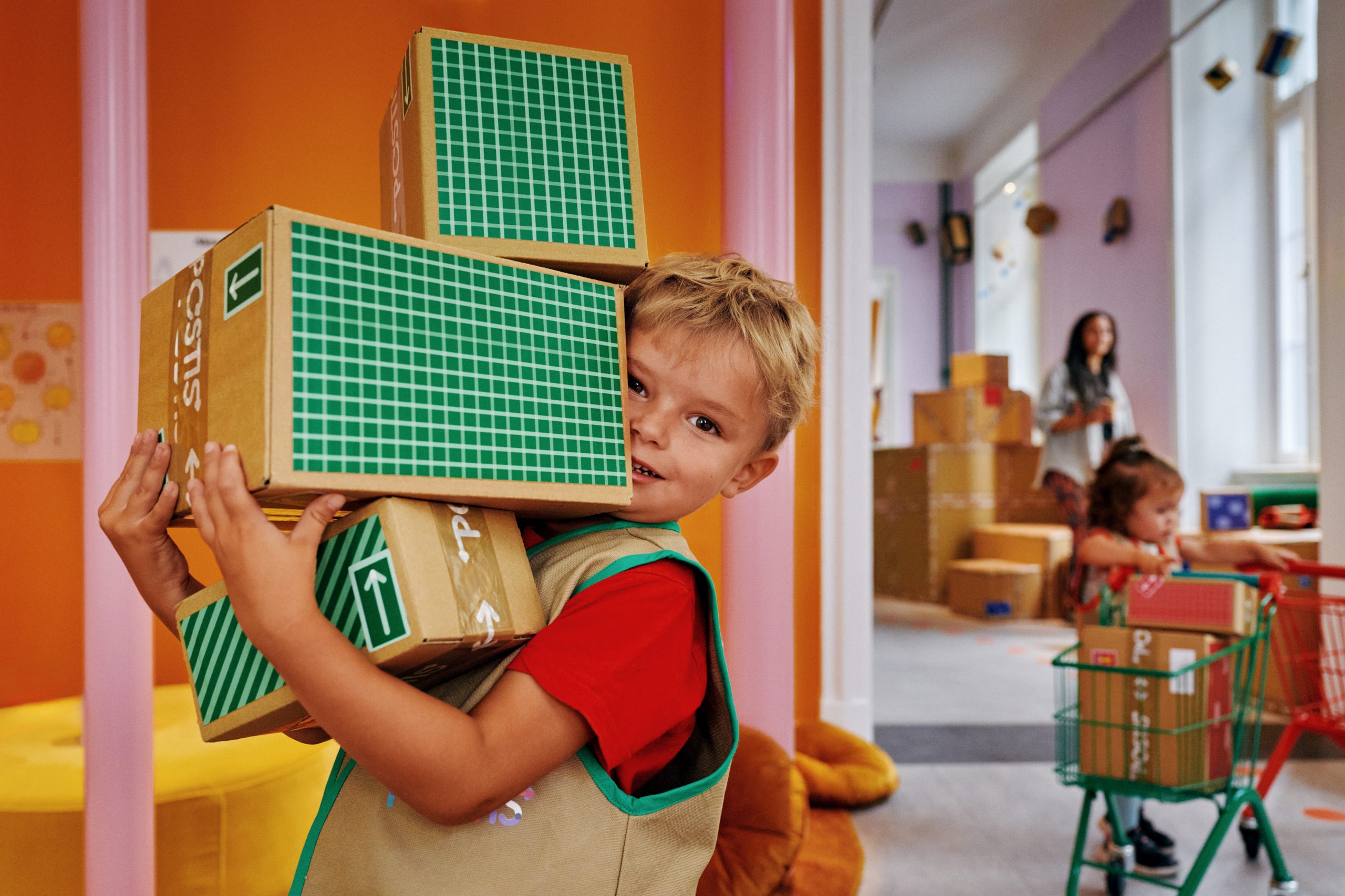 Postmuseum - Postis lekutställning