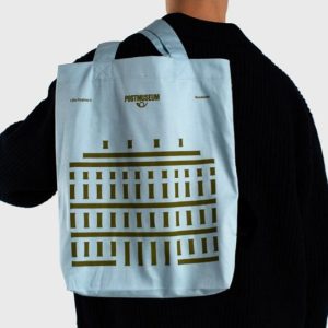 Tygpåse, Postmuseum, shoppingbag