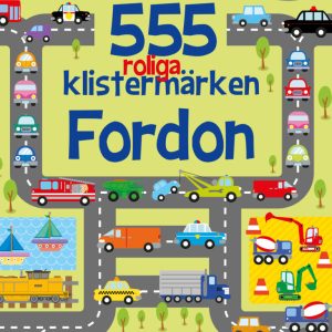 555 roliga klistermärken, fordon, Utförsäljning finns bara i webbutiken!