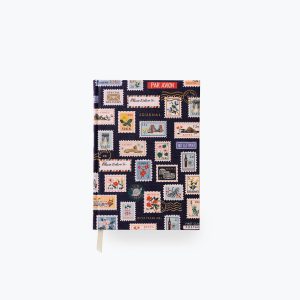 Postage Stamps Fabric Journal - Anteckningsbok Rifle Paper Co