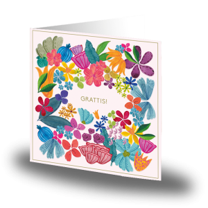 Dubbelt kort, Grattis, Cards by Jojo, Astrid J