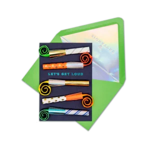 Dubbelkort, 3D Kort Let´s get loud