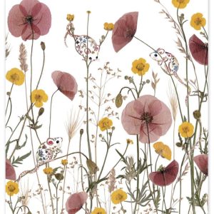 Dubbelt kort, Wild Press -Ahpornsiri, möss i blommor