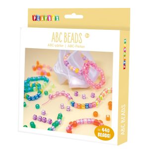 Bokstäver och pärlor till armband, Utförsäljning finns bara i webbutiken!