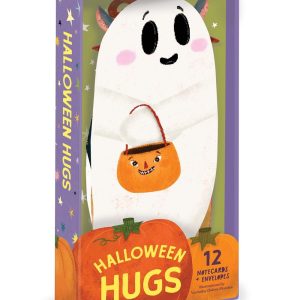 Halloween Hugs - Set med 12 kort med kuvert