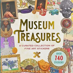 Museum Treasures Sticker Book - 740 klistermärken