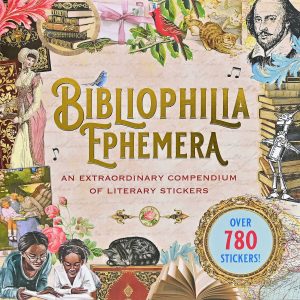 Bibliophilia Ephemera Sticker Book - 780 klistermärken
