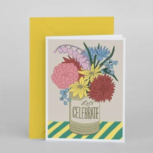 Dubbelkort, ”Let´s Celebrate”, Linda Pabst