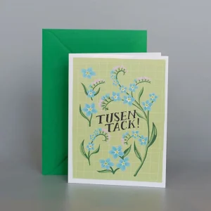 Dubbelkort, ”Tusen tack”, Linda Pabst